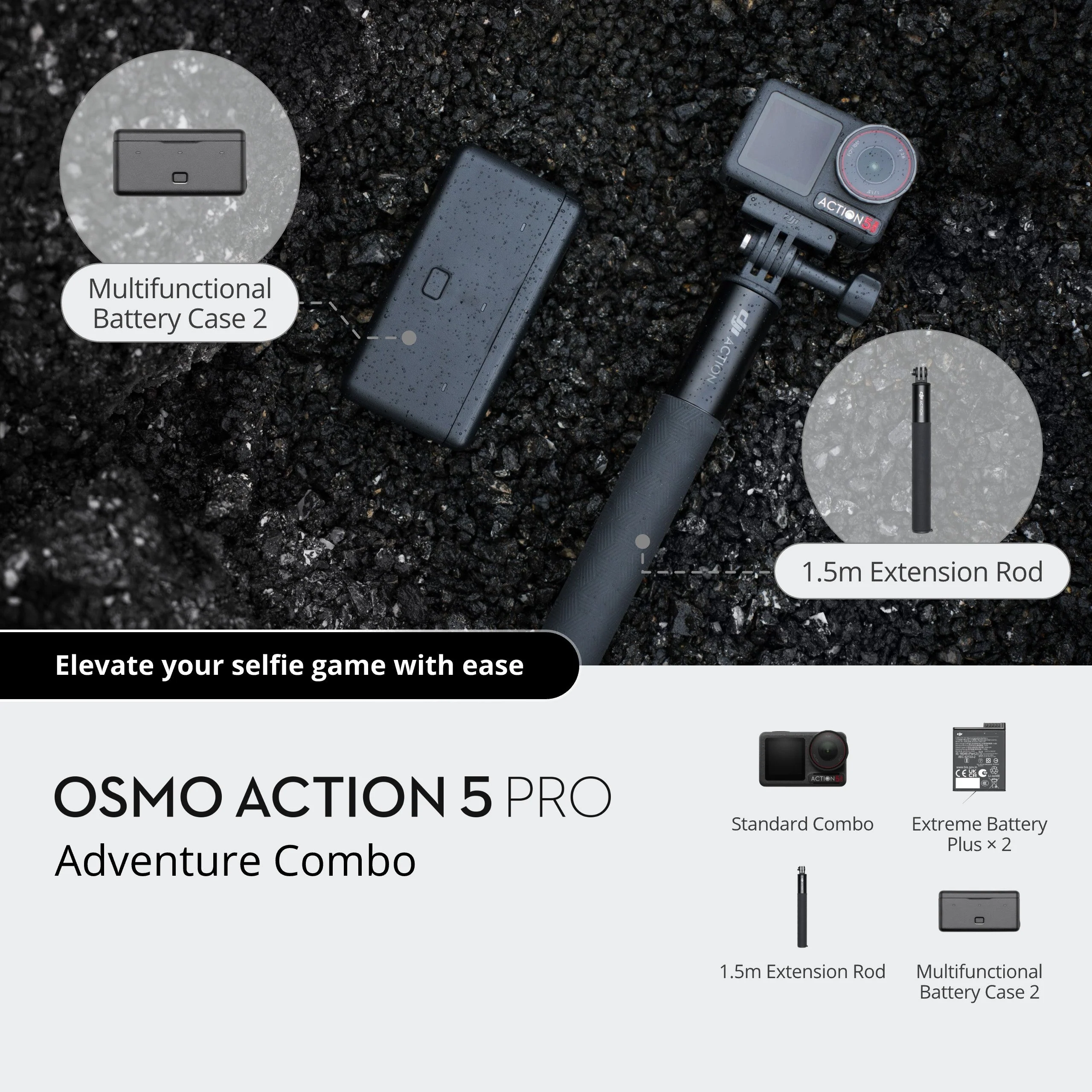 Osmo Action 5 Pro Adventure Combo - Image 2